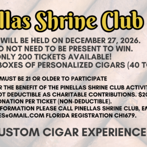 Cigar Raffle Ticket - 2026